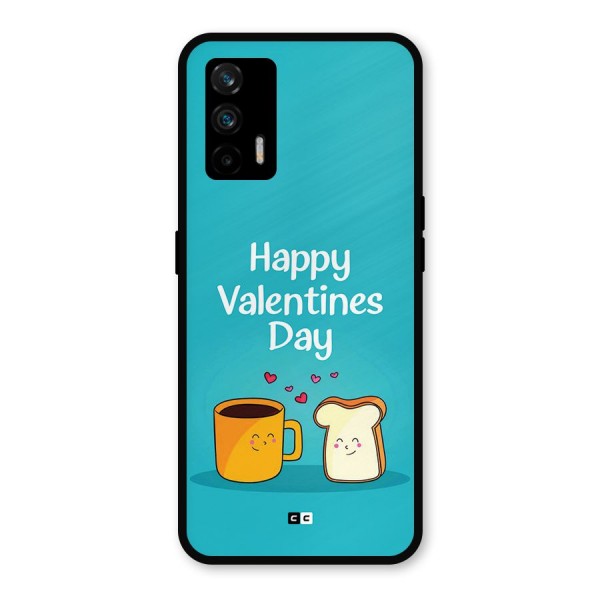 Valentine Proposal Metal Back Case for Realme X7 Max
