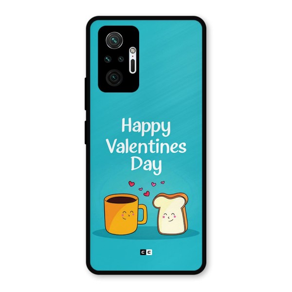 Valentine Proposal Metal Back Case for Redmi Note 10 Pro