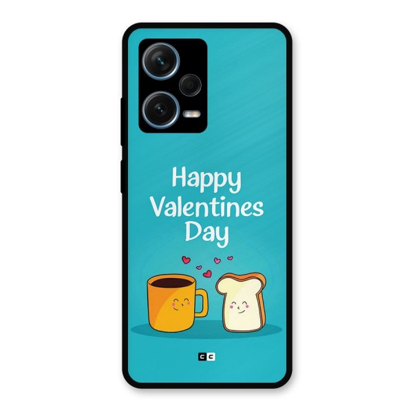 Valentine Proposal Metal Back Case for Redmi Note 12 Pro Plus 5G