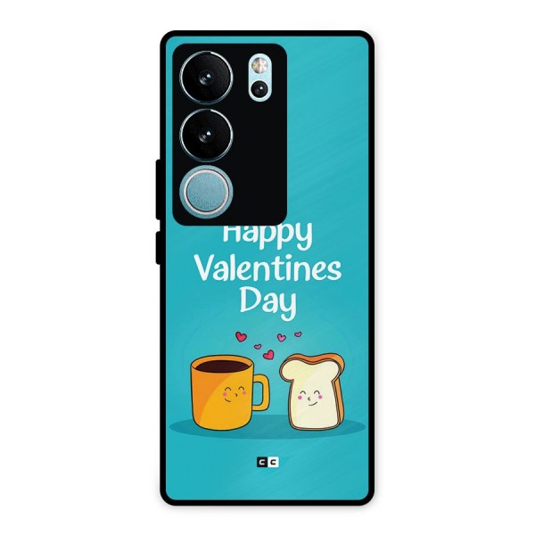 Valentine Proposal Metal Back Case for Vivo V29