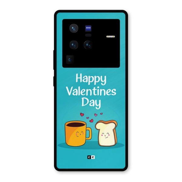 Valentine Proposal Metal Back Case for Vivo X80 Pro