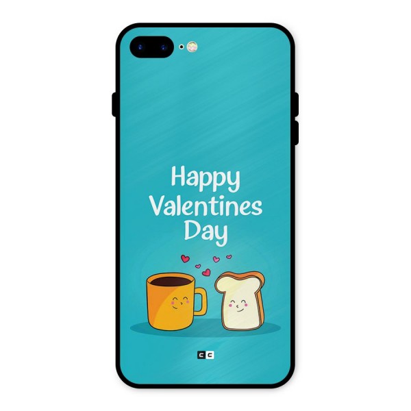 Valentine Proposal Metal Back Case for iPhone 8 Plus