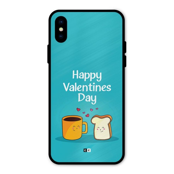 Valentine Proposal Metal Back Case for iPhone X