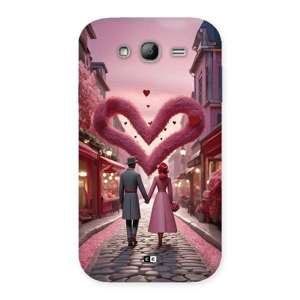 Valetines Couple Walking Back Case for Galaxy Grand Neo