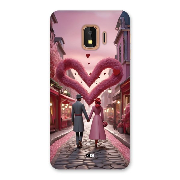 Valetines Couple Walking Back Case for Galaxy J2 Core