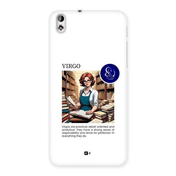 Valuable Virgo Back Case for Desire 816