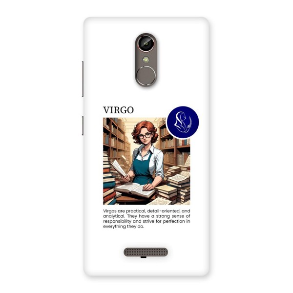 Valuable Virgo Back Case for Gionee S6s