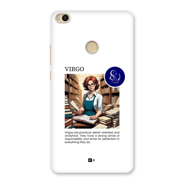 Valuable Virgo Back Case for Mi Max 2