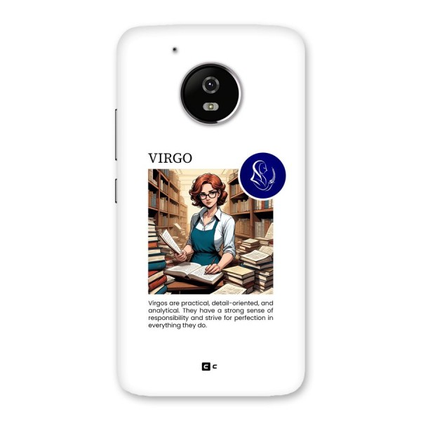Valuable Virgo Back Case for Moto G5