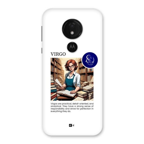 Valuable Virgo Back Case for Moto G7 Power