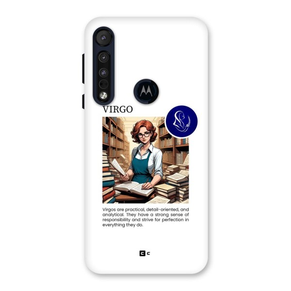 Valuable Virgo Back Case for Motorola One Macro