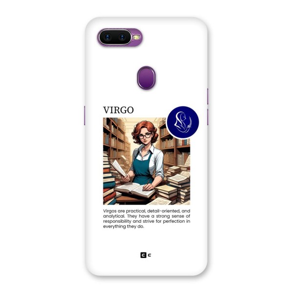 Valuable Virgo Back Case for Oppo F9