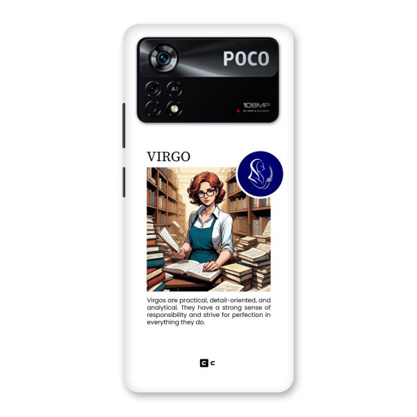 Valuable Virgo Back Case for Poco X4 Pro 5G