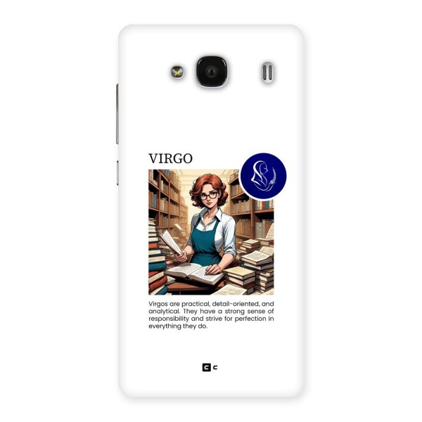 Valuable Virgo Back Case for Redmi 2