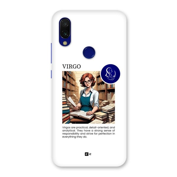Valuable Virgo Back Case for Redmi 7