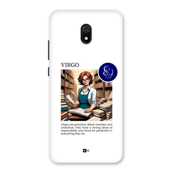 Valuable Virgo Back Case for Redmi 8A