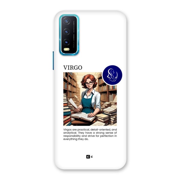 Valuable Virgo Back Case for Vivo Y12s