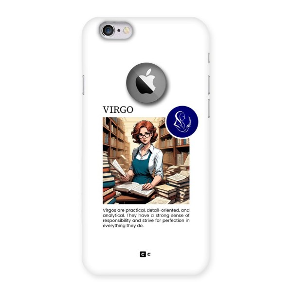 Valuable Virgo Back Case for iPhone 6 Logo Cut