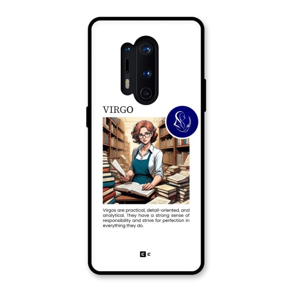Valuable Virgo Glass Back Case for OnePlus 8 Pro
