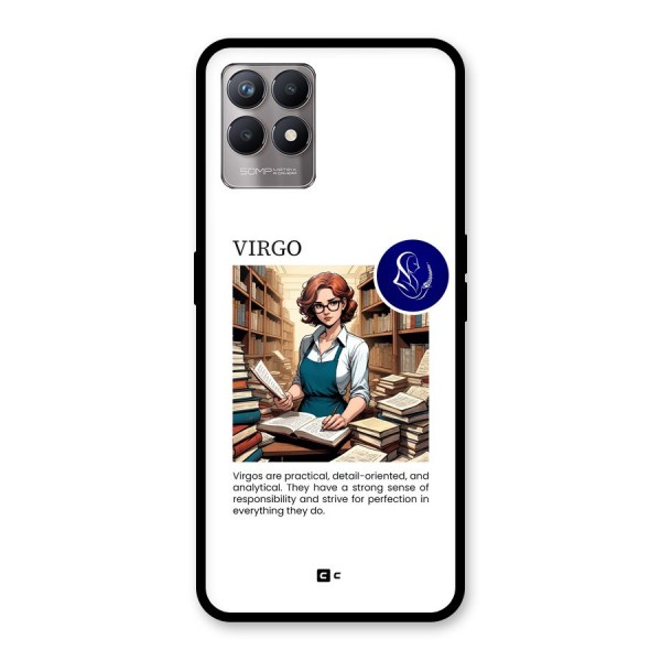 Valuable Virgo Glass Back Case for Realme Narzo 50