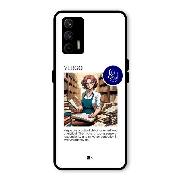 Valuable Virgo Glass Back Case for Realme X7 Max