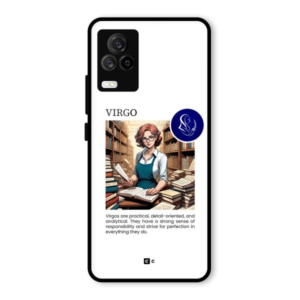 Valuable Virgo Glass Back Case for Vivo iQOO 7 Legend 5G