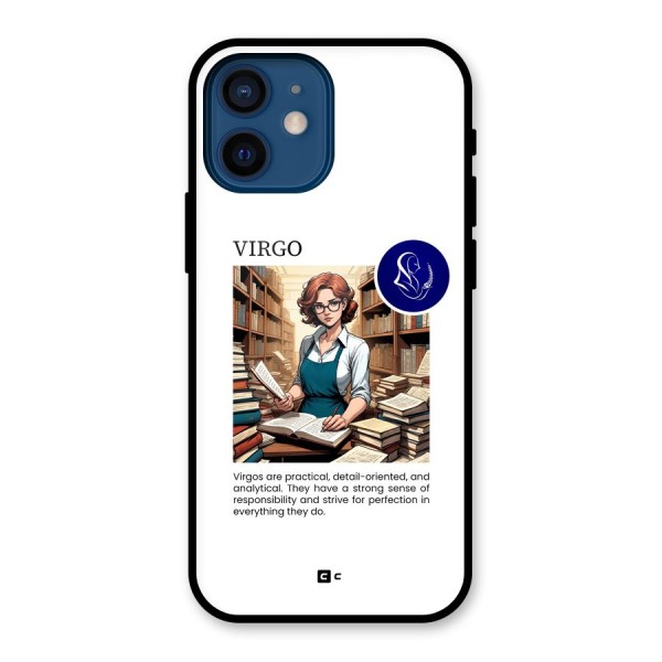 Valuable Virgo Glass Back Case for iPhone 12 Mini