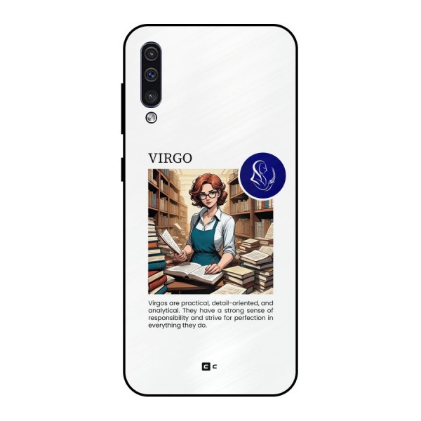Valuable Virgo Metal Back Case for Galaxy A30s