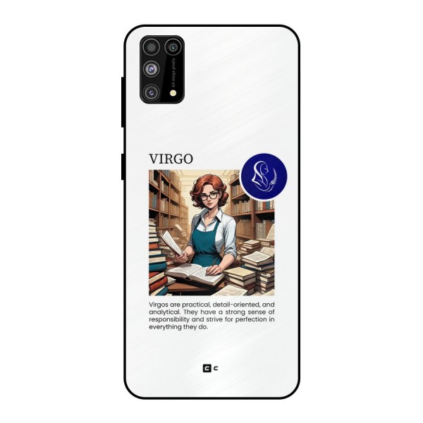 Valuable Virgo Metal Back Case for Galaxy F41