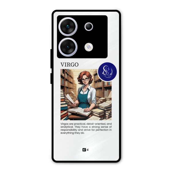 Valuable Virgo Metal Back Case for Infinix Zero 30 5G