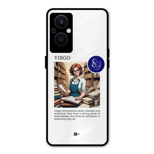 Valuable Virgo Metal Back Case for Oppo F21s Pro 5G