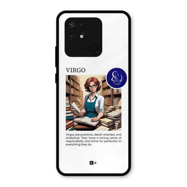 Valuable Virgo Metal Back Case for Redmi 10 Power