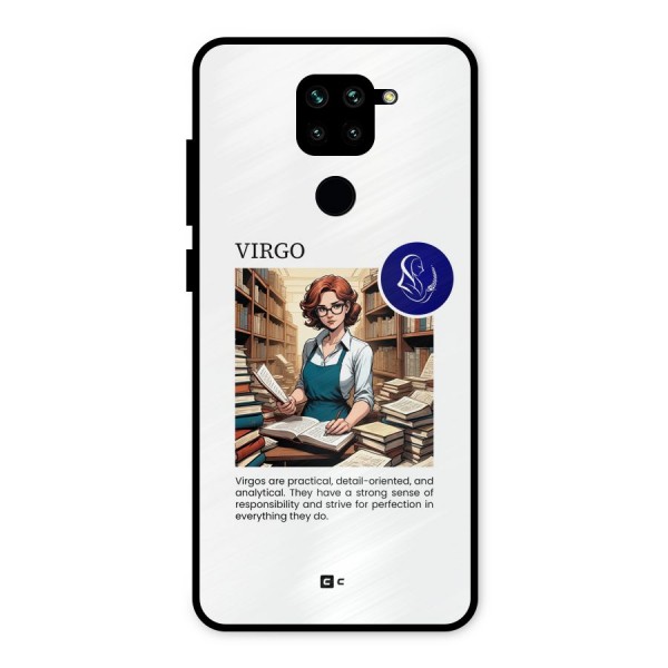 Valuable Virgo Metal Back Case for Redmi Note 9