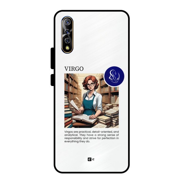 Valuable Virgo Metal Back Case for Vivo S1