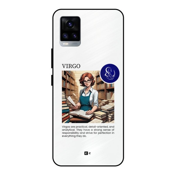 Valuable Virgo Metal Back Case for Vivo V20