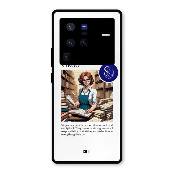 Valuable Virgo Metal Back Case for Vivo X80 Pro
