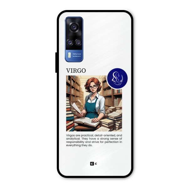 Valuable Virgo Metal Back Case for Vivo Y51A