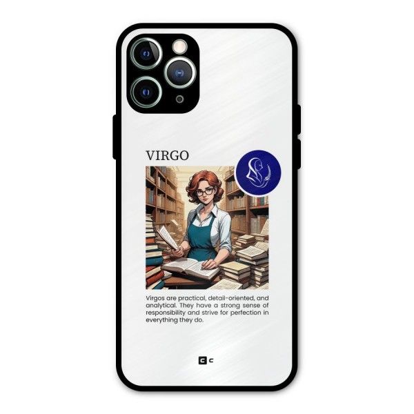 Valuable Virgo Metal Back Case for iPhone 11 Pro Max