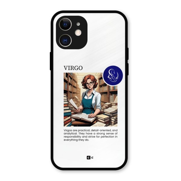 Valuable Virgo Metal Back Case for iPhone 12