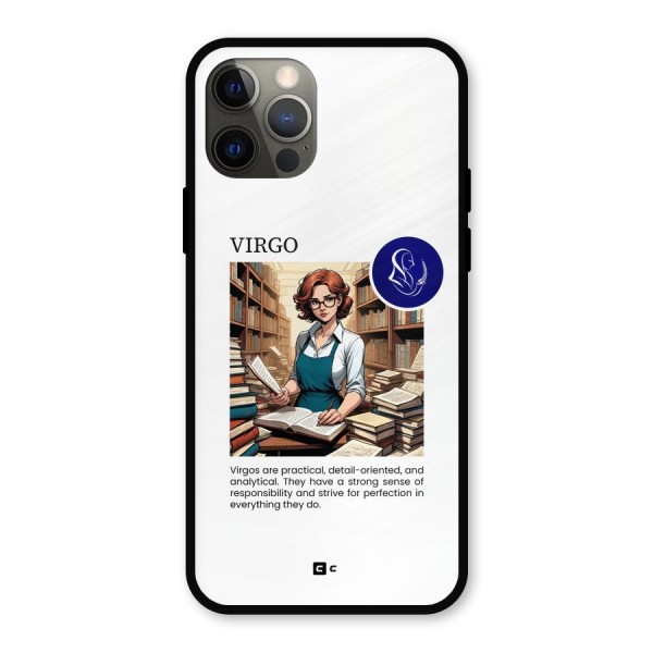 Valuable Virgo Metal Back Case for iPhone 12 Pro