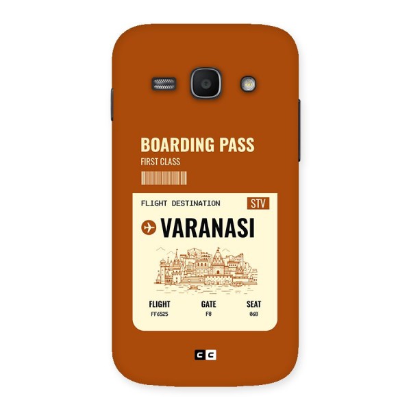 Varanasi Boarding Pass Back Case for Galaxy Ace3