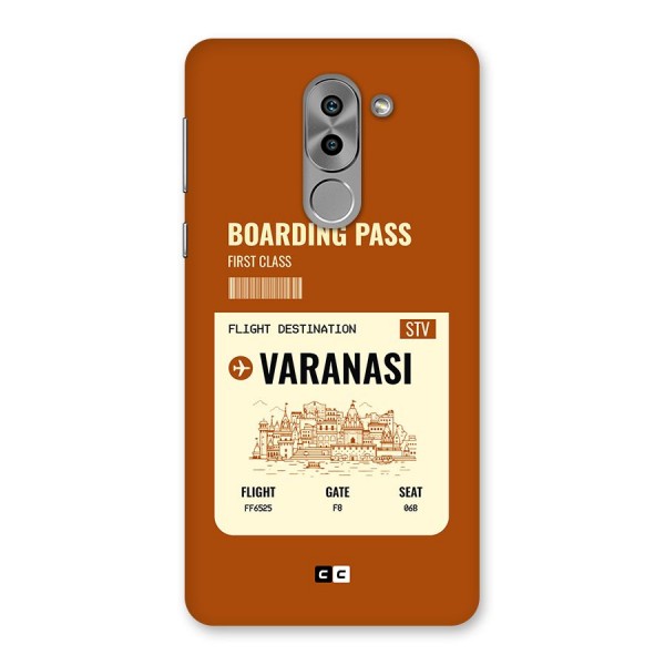 Varanasi Boarding Pass Back Case for Honor 6X