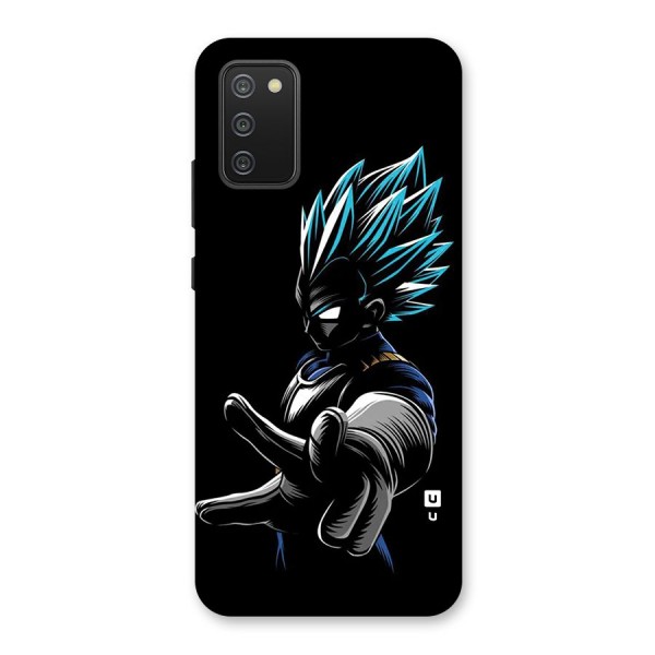 Vegeta Super Saiyan Back Case for Galaxy M02s