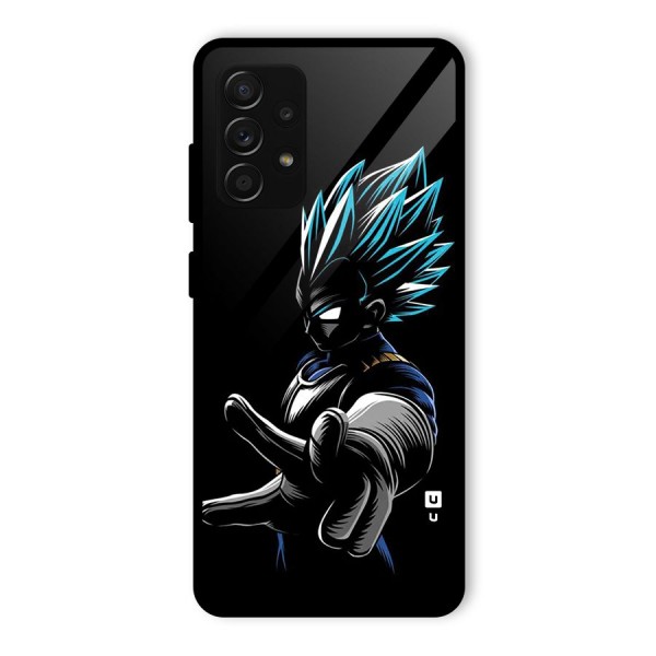 Vegeta Super Saiyan Glass Back Case for Galaxy A53 5G