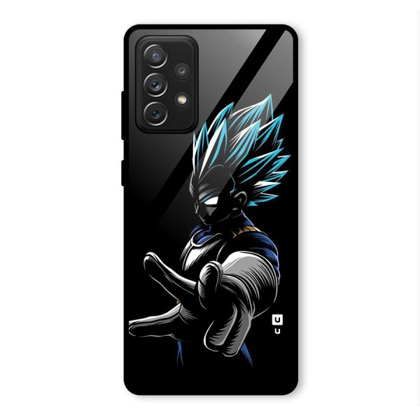 Vegeta Super Saiyan Glass Back Case for Galaxy A72
