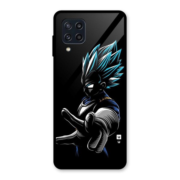 Vegeta Super Saiyan Glass Back Case for Galaxy M32