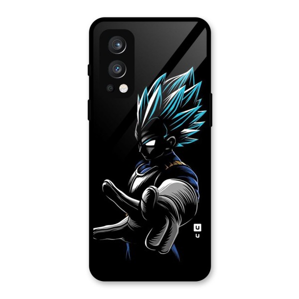 Vegeta Super Saiyan Glass Back Case for OnePlus Nord 2 5G