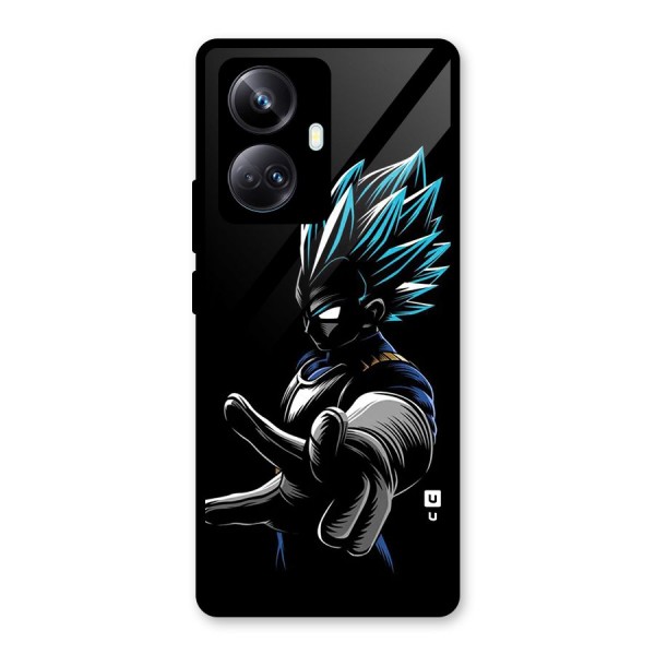 Vegeta Super Saiyan Glass Back Case for Realme 10 Pro Plus