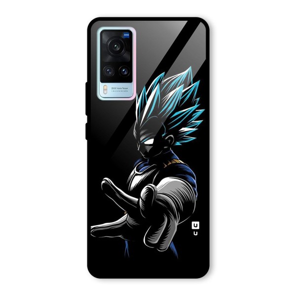 Vegeta Super Saiyan Glass Back Case for Vivo X60