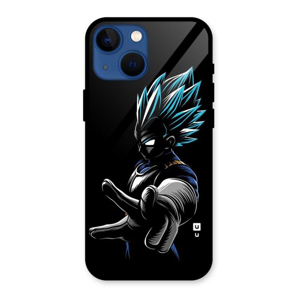 Vegeta Super Saiyan Glass Back Case for iPhone 13 Mini